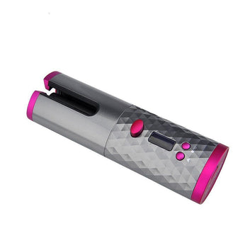 Wireless Curling Iron – USB Rechargeable Hair Curler