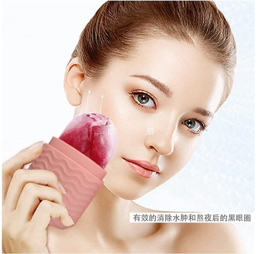 Facial Ice Roller with Ice Tray