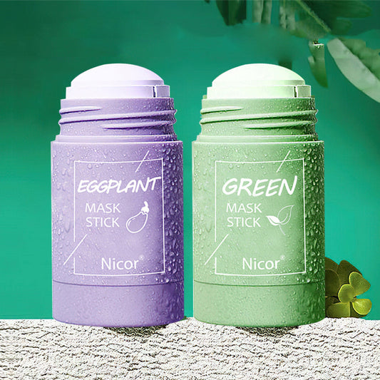 Green Tea Clay Mask Stick – Anti-Acne, Whitening & Oil Control Skincare
