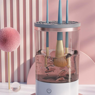 Electric Makeup Brush Cleaner – Automatic, USB Rechargeable & Portable | Quick & Easy Brush Cleaning